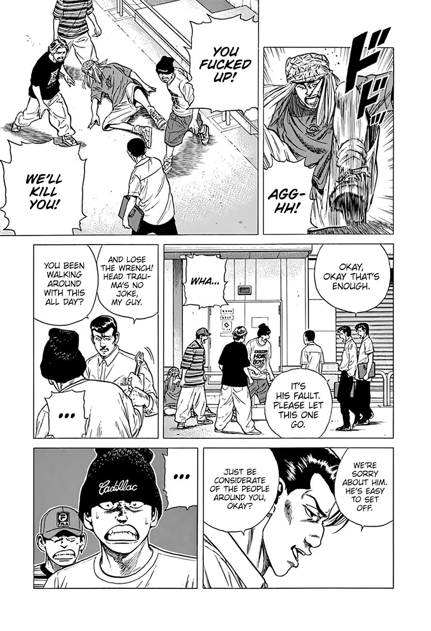 Rokudenashi Blues Chapter 297 page 13 - 