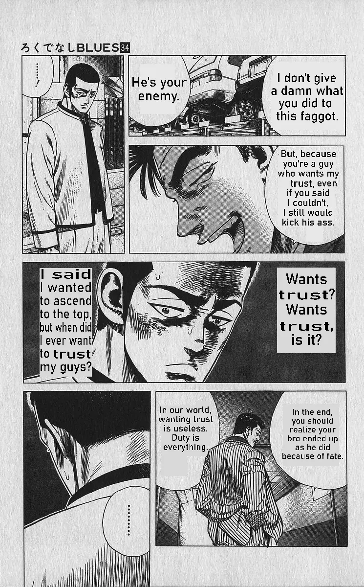 Rokudenashi Blues Chapter 336 page 12 - 