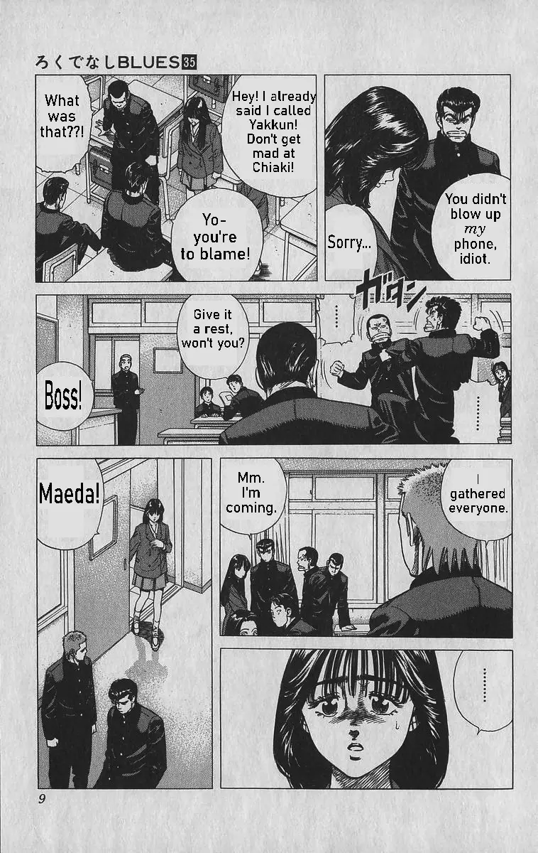 Rokudenashi Blues Chapter 339 page 11 - 