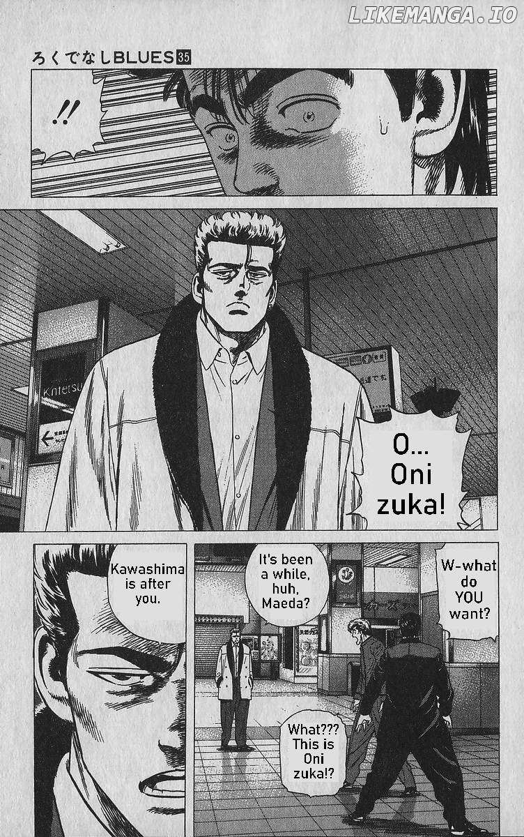Rokudenashi Blues Chapter 341 page 18 - 