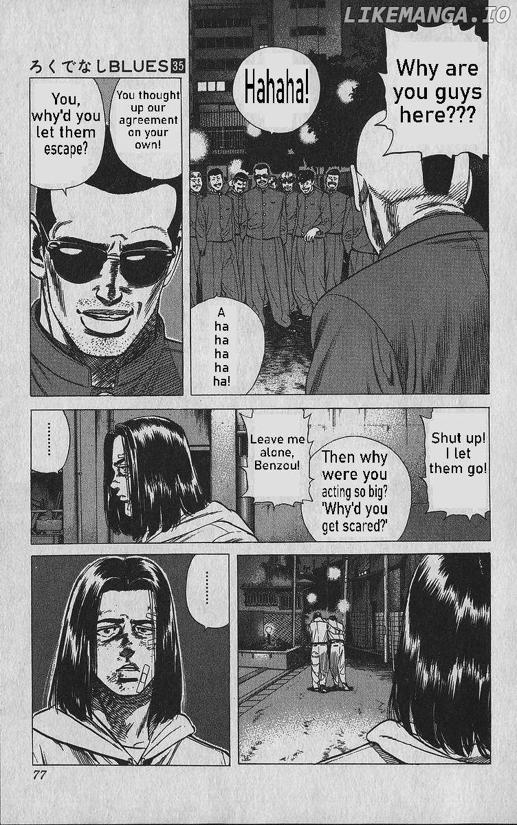 Rokudenashi Blues Chapter 342 page 12 - 