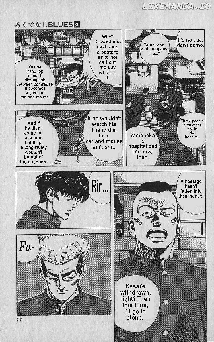 Rokudenashi Blues Chapter 342 page 6 - 