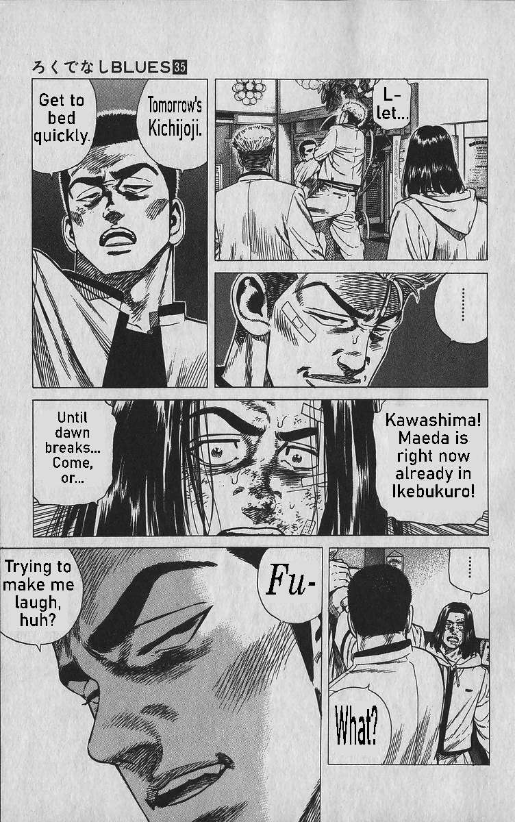 Rokudenashi Blues Chapter 344 page 19 - 
