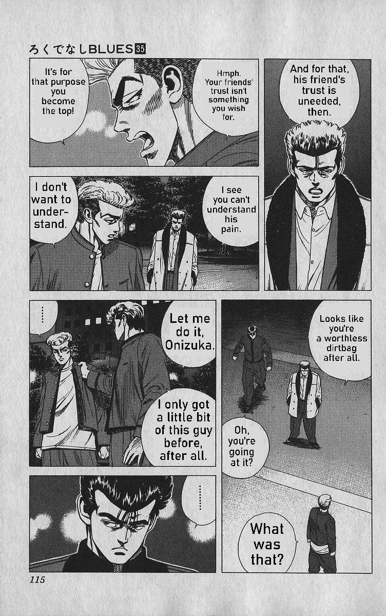 Rokudenashi Blues Chapter 344 page 9 - 