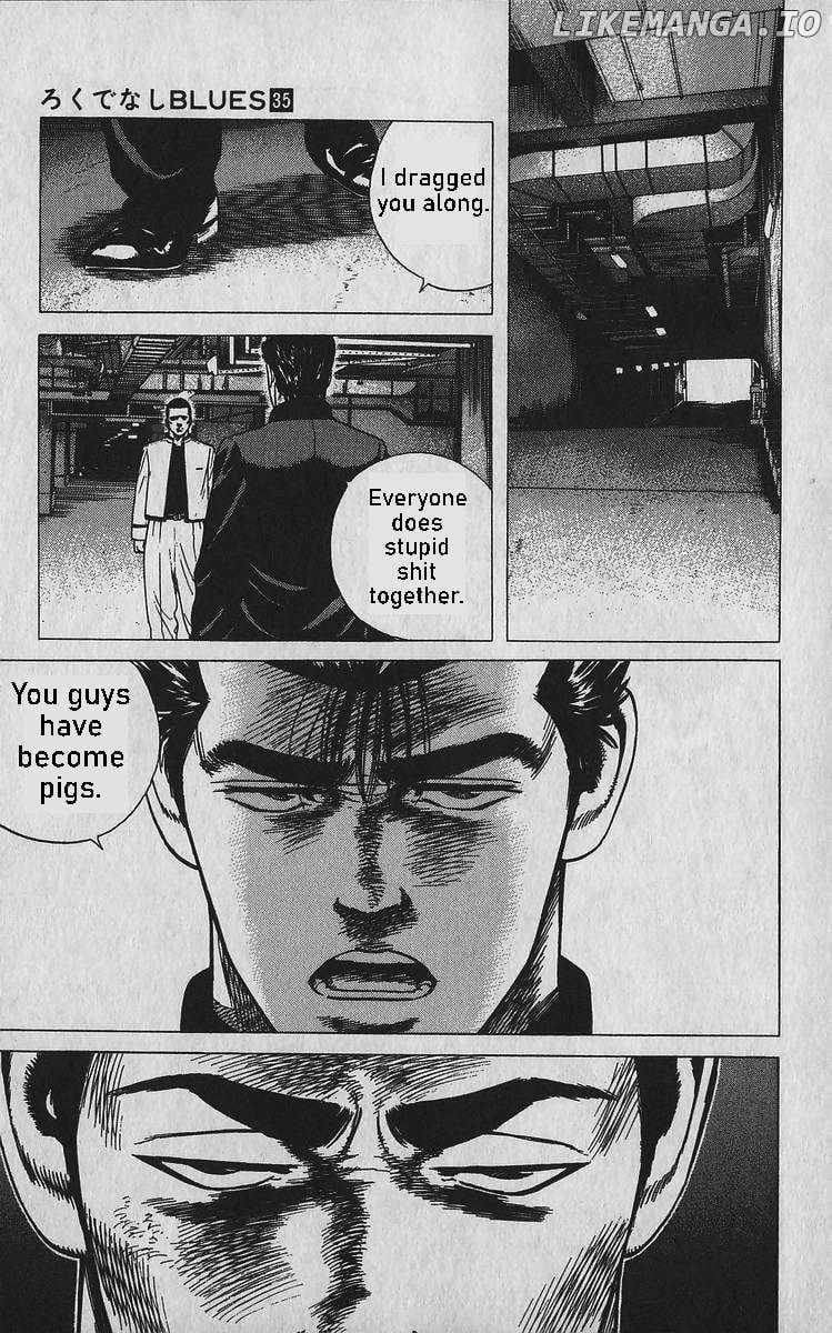 Rokudenashi Blues Chapter 348 page 18 - 