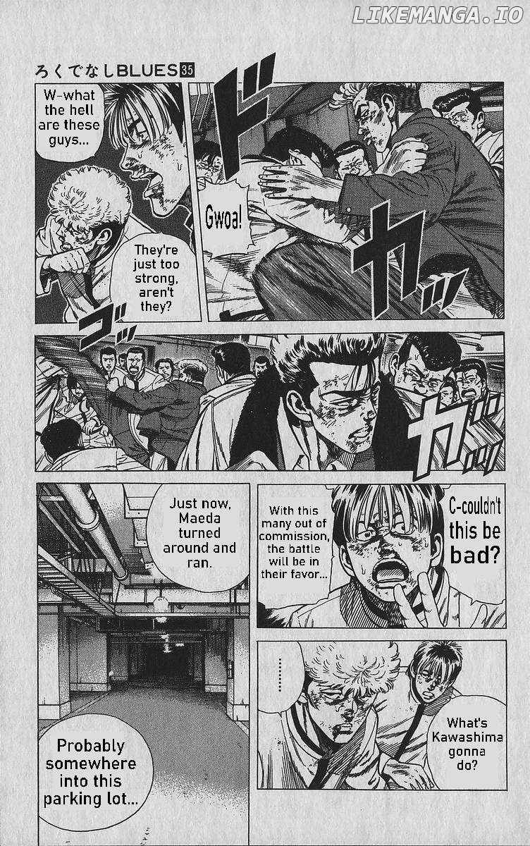 Rokudenashi Blues Chapter 348 page 6 - 