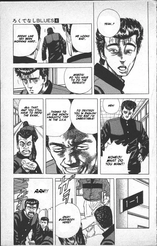 Rokudenashi Blues Chapter 35 page 11 - 