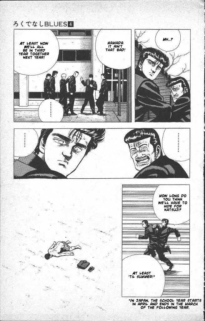 Rokudenashi Blues Chapter 35 page 21 - 