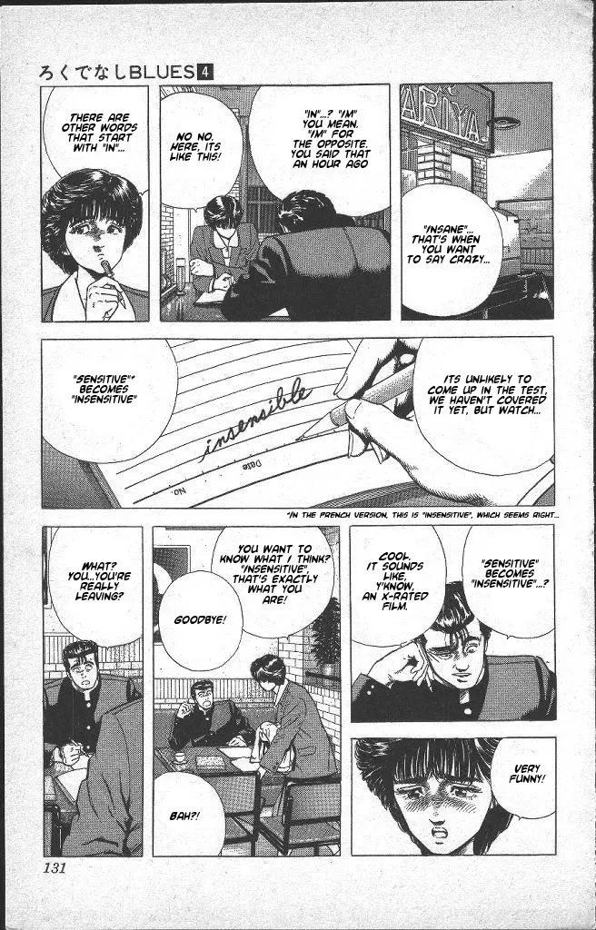 Rokudenashi Blues Chapter 35 page 9 - 