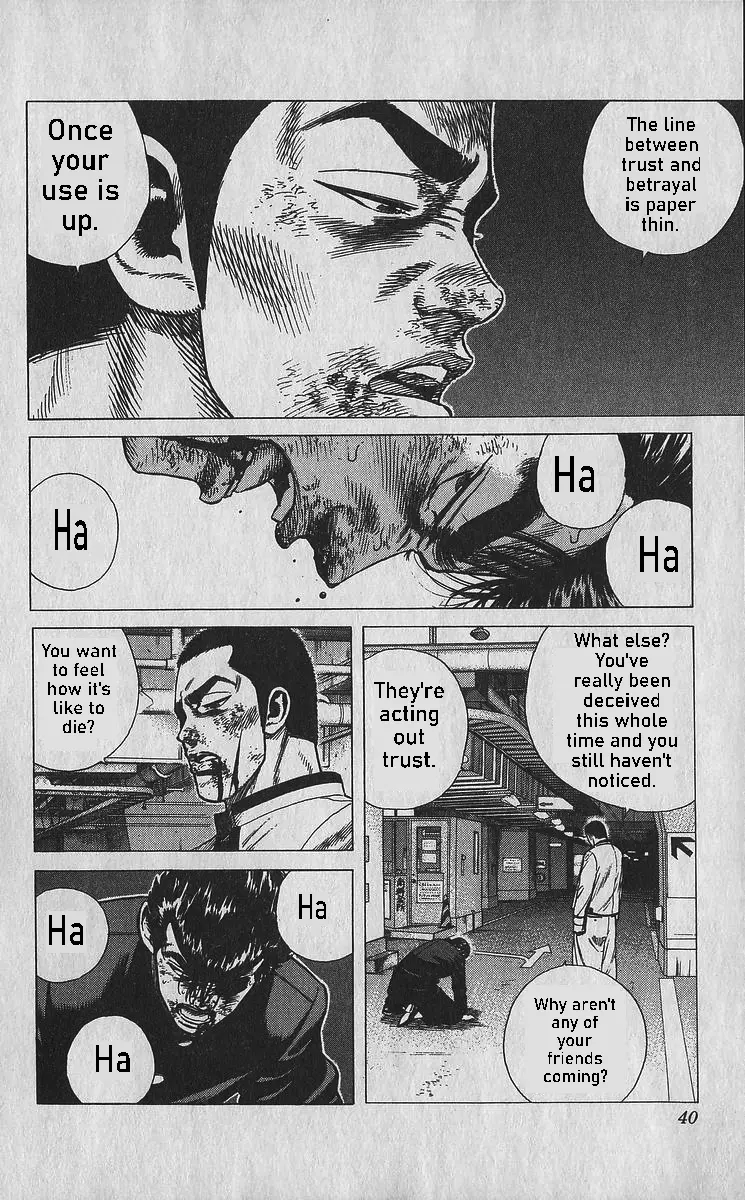 Rokudenashi Blues Chapter 350 page 15 - 