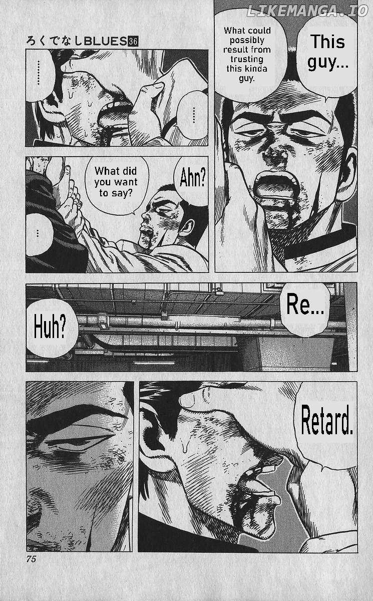 Rokudenashi Blues Chapter 352 page 12 - 