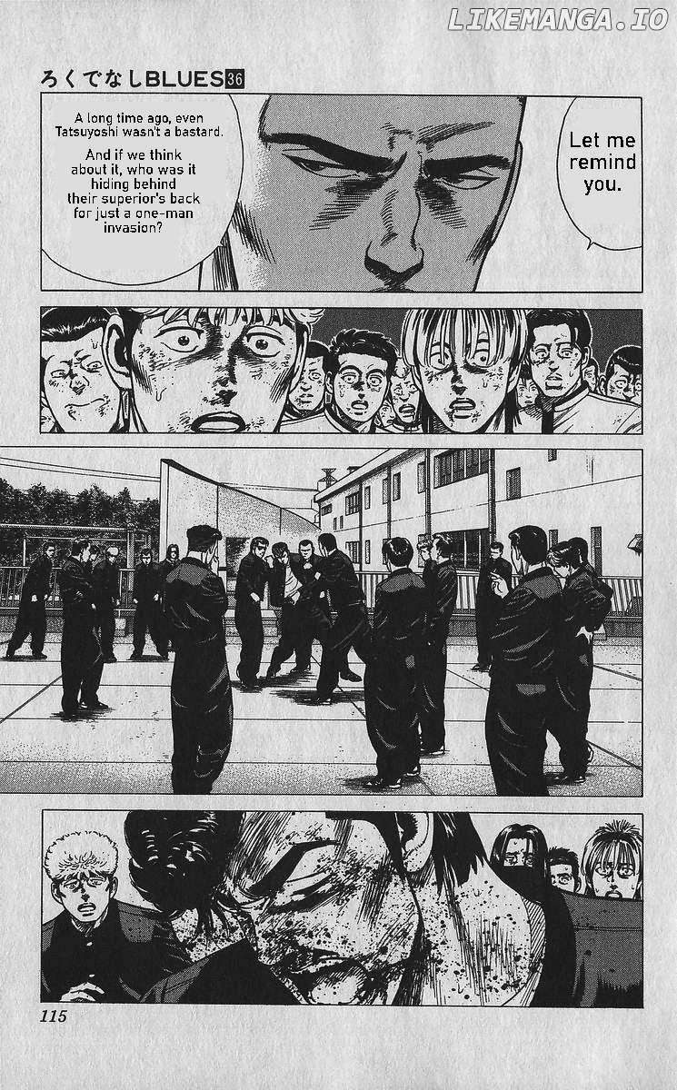 Rokudenashi Blues Chapter 354 page 15 - 