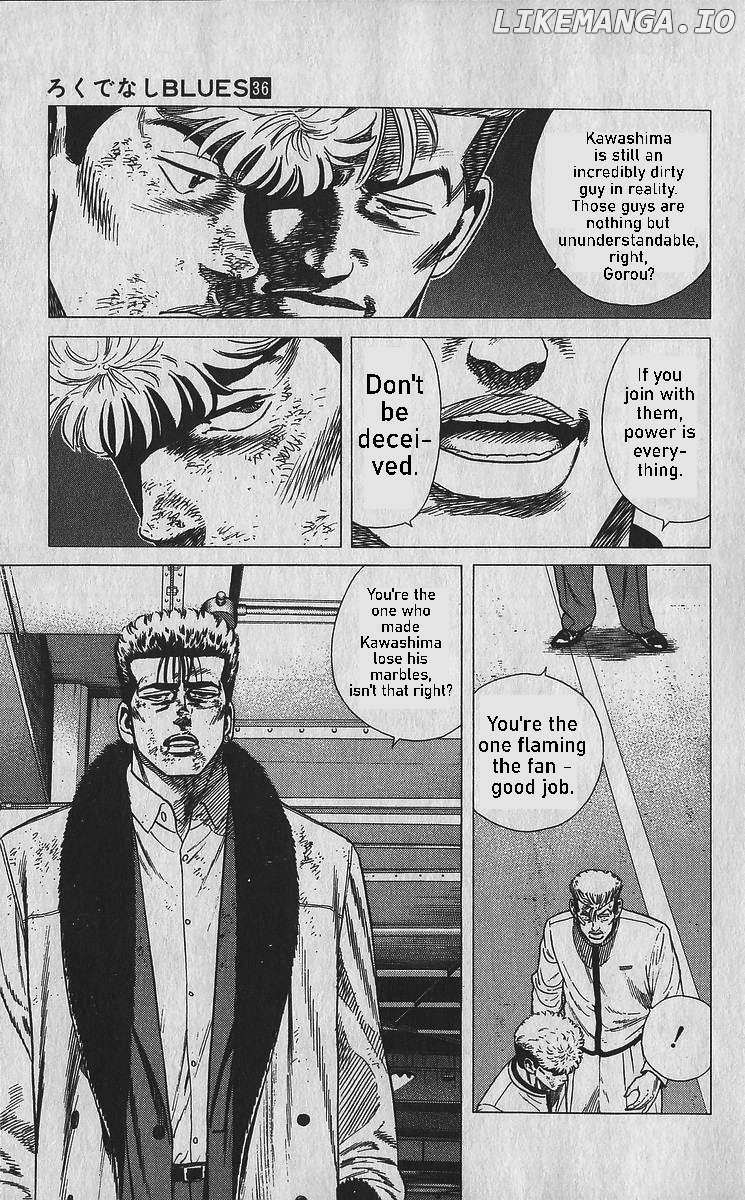 Rokudenashi Blues Chapter 355 page 10 - 