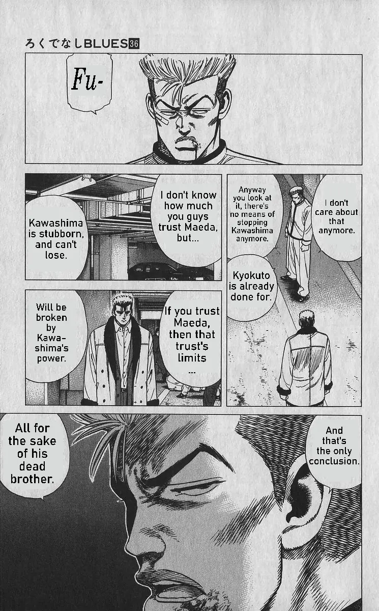 Rokudenashi Blues Chapter 357 page 13 - 