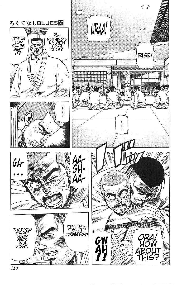Rokudenashi Blues Chapter 364 page 13 - 