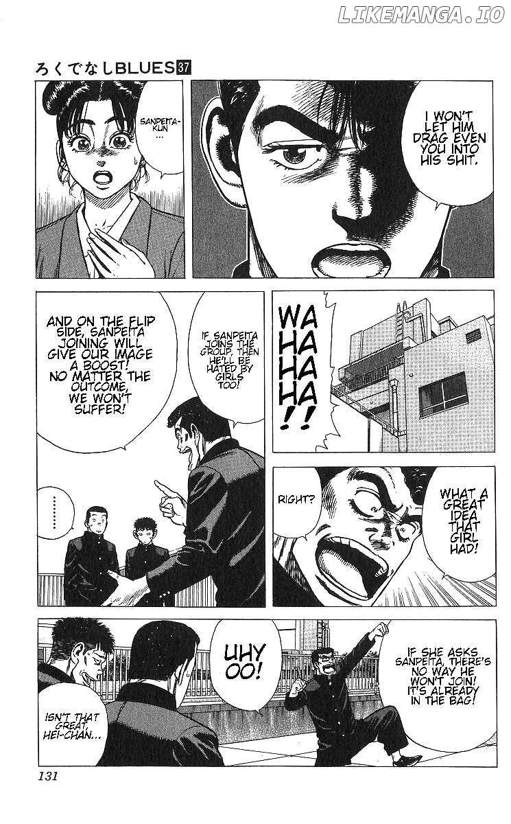 Rokudenashi Blues Chapter 365 page 11 - 