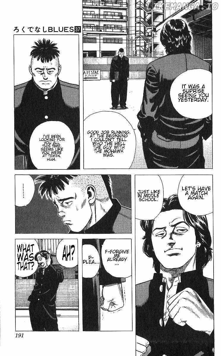 Rokudenashi Blues Chapter 368 page 12 - 
