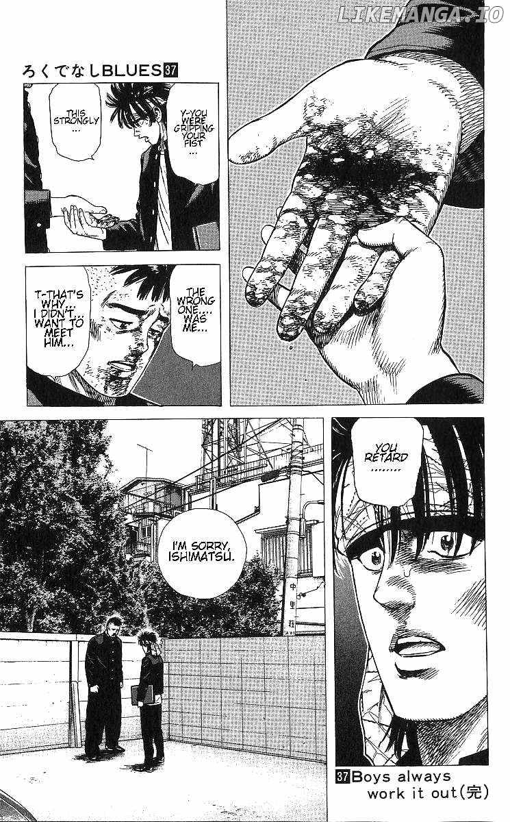 Rokudenashi Blues Chapter 368 page 20 - 