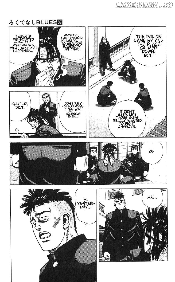 Rokudenashi Blues Chapter 368 page 6 - 