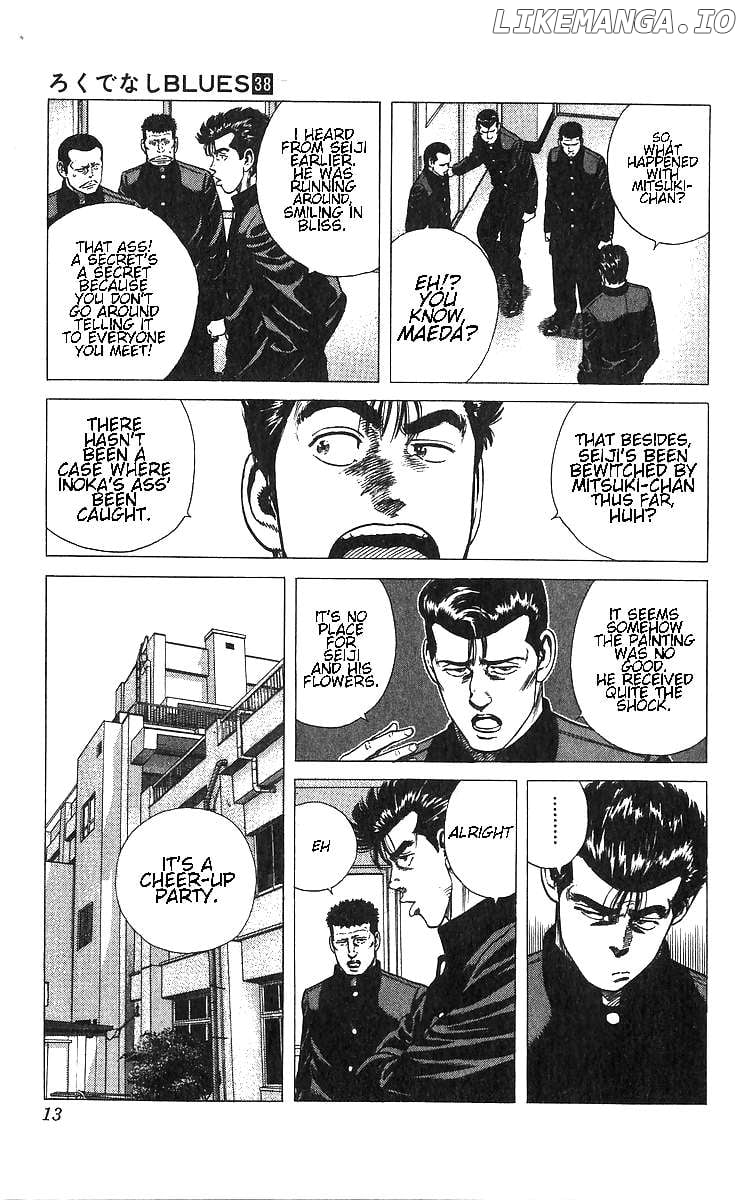 Rokudenashi Blues Chapter 369 page 16 - 