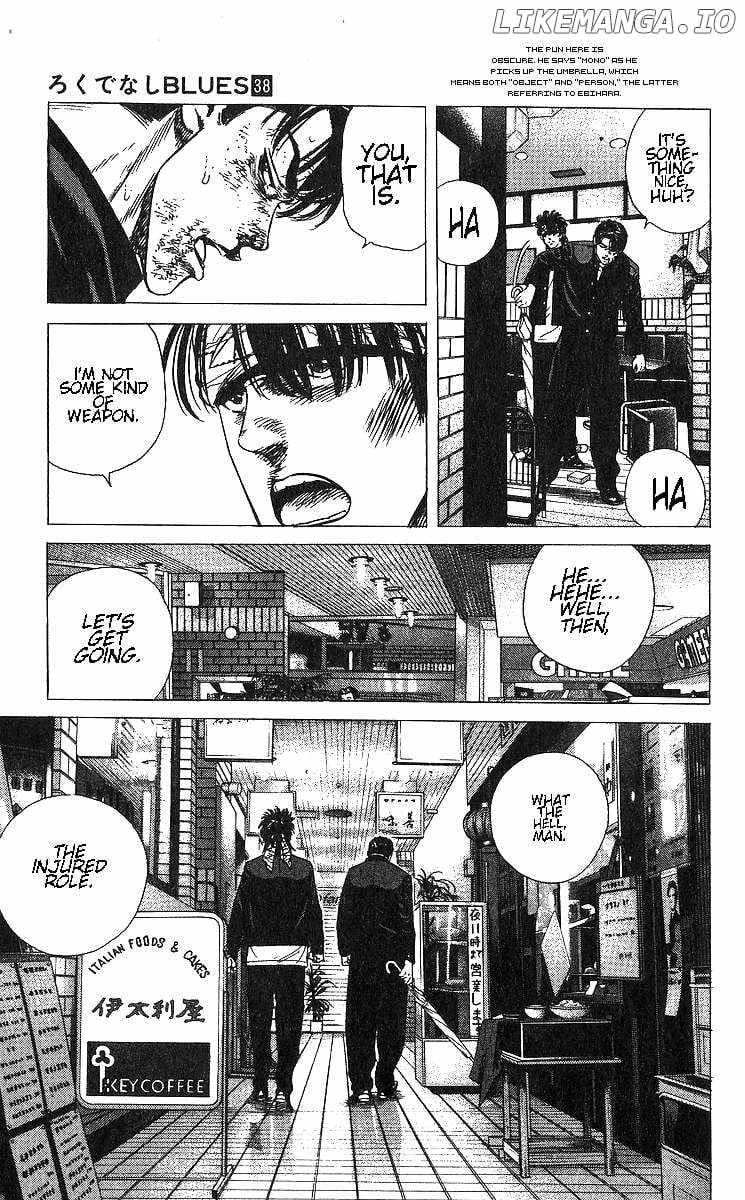 Rokudenashi Blues Chapter 371 page 22 - 