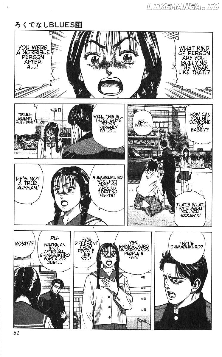 Rokudenashi Blues Chapter 371 page 6 - 