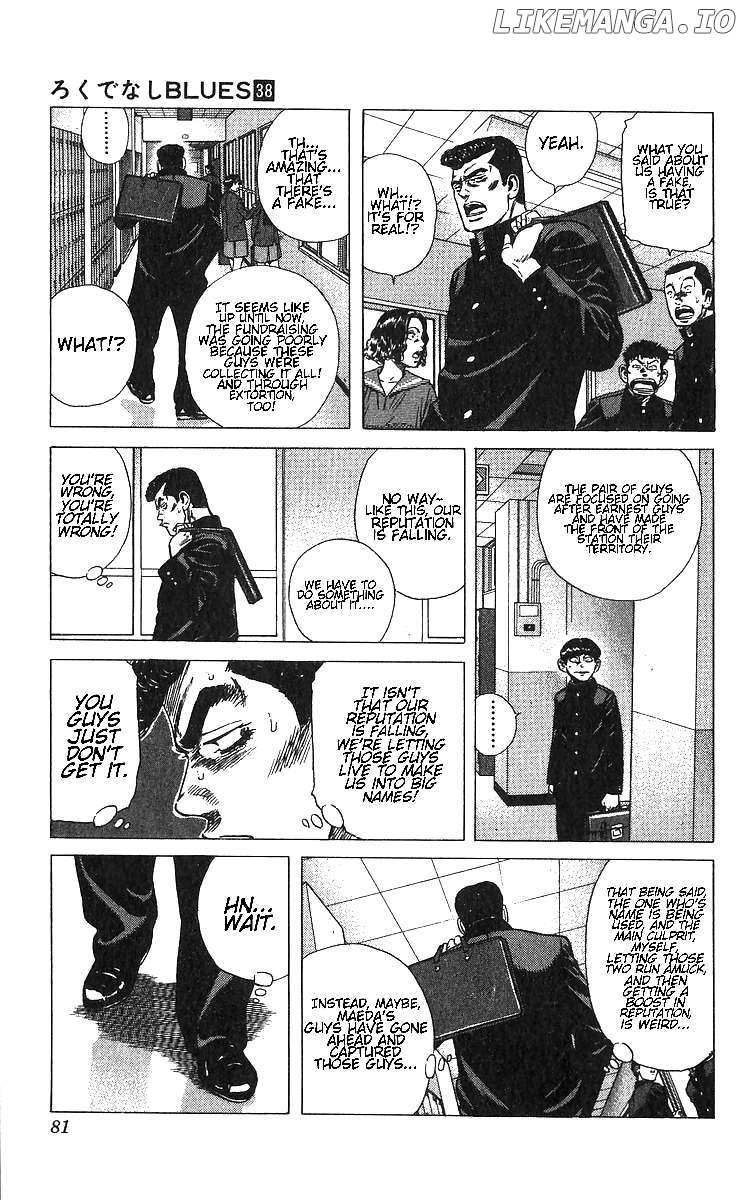 Rokudenashi Blues Chapter 372 page 14 - 