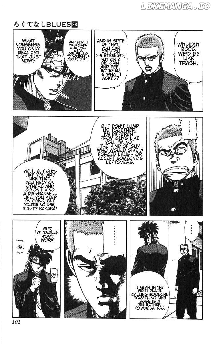 Rokudenashi Blues Chapter 373 page 14 - 