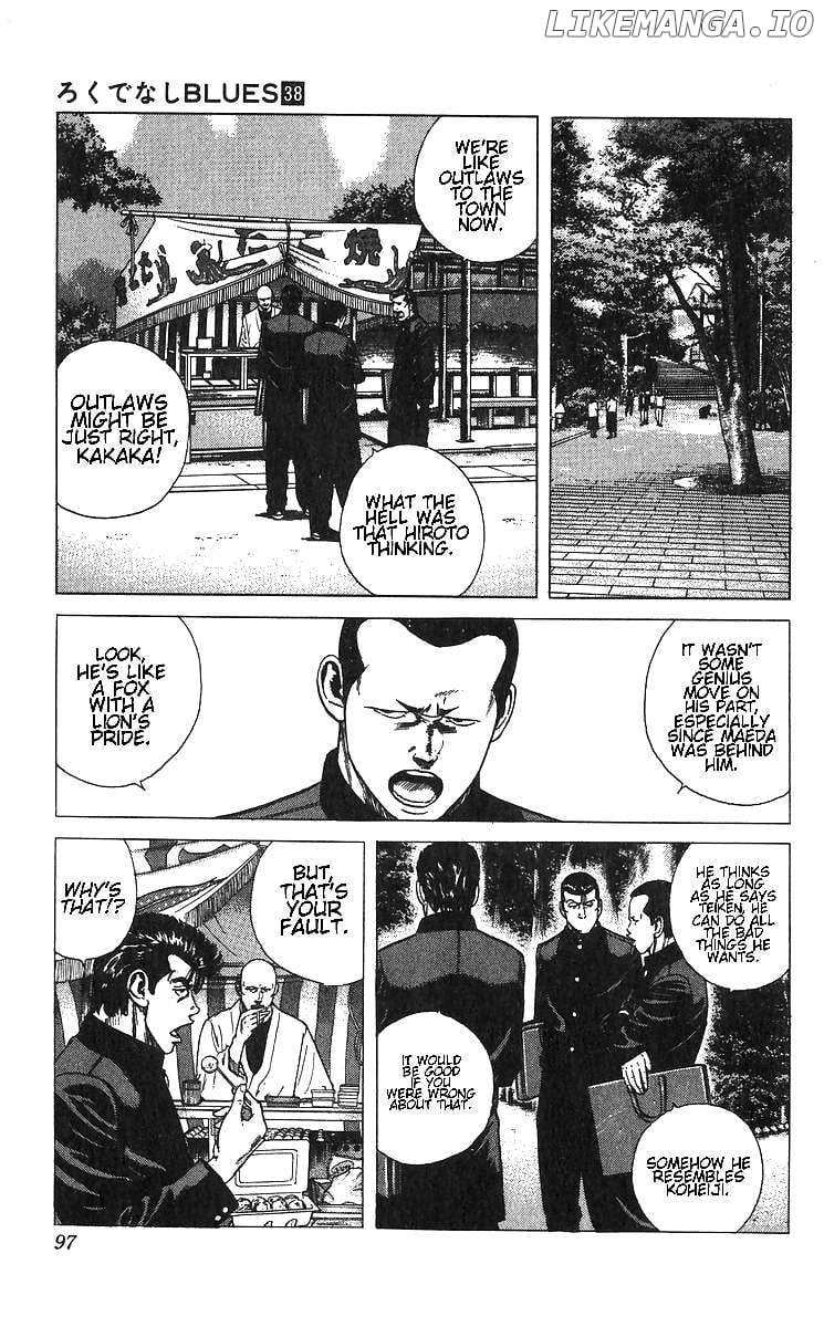 Rokudenashi Blues Chapter 373 page 10 - 