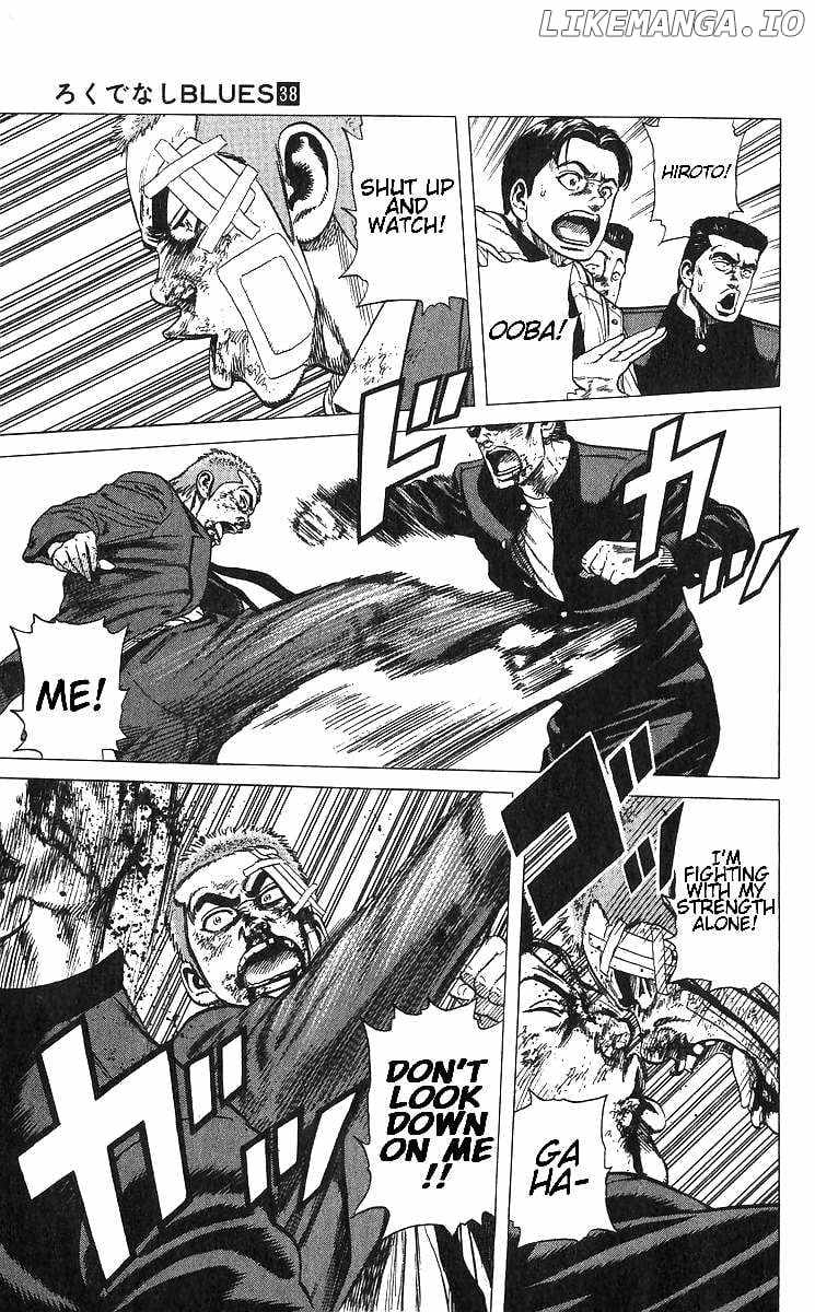 Rokudenashi Blues Chapter 374 page 13 - 