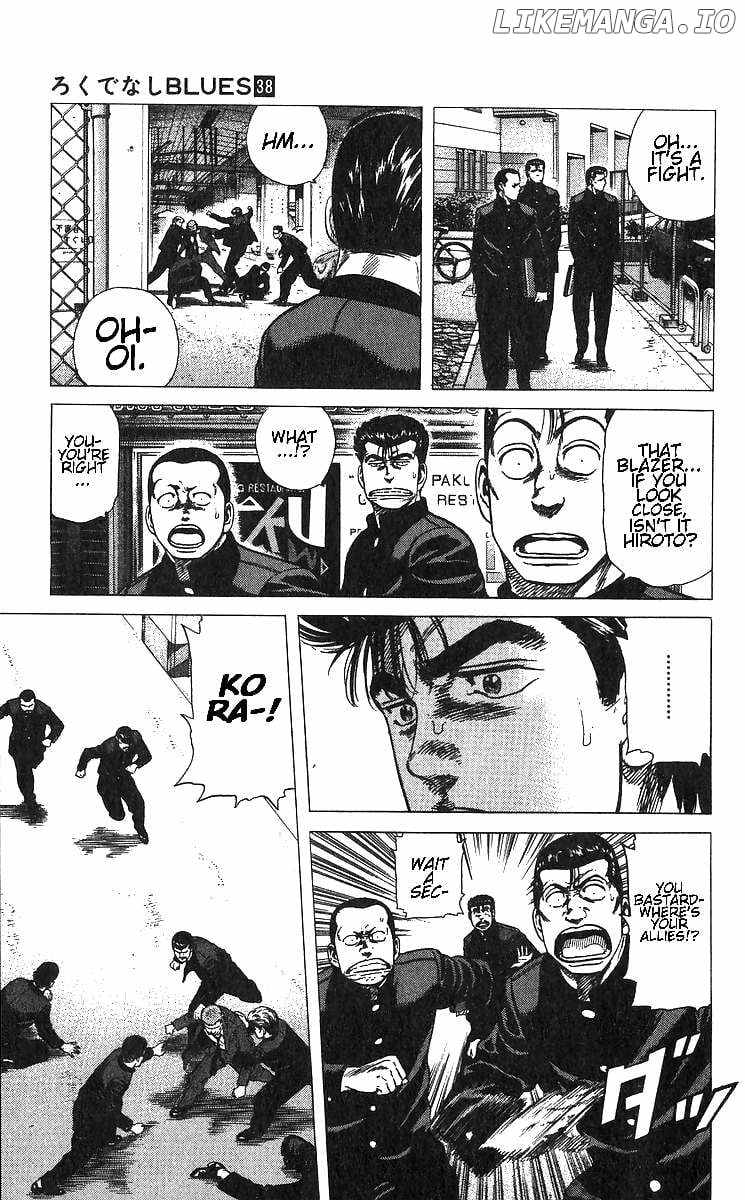 Rokudenashi Blues Chapter 374 page 15 - 