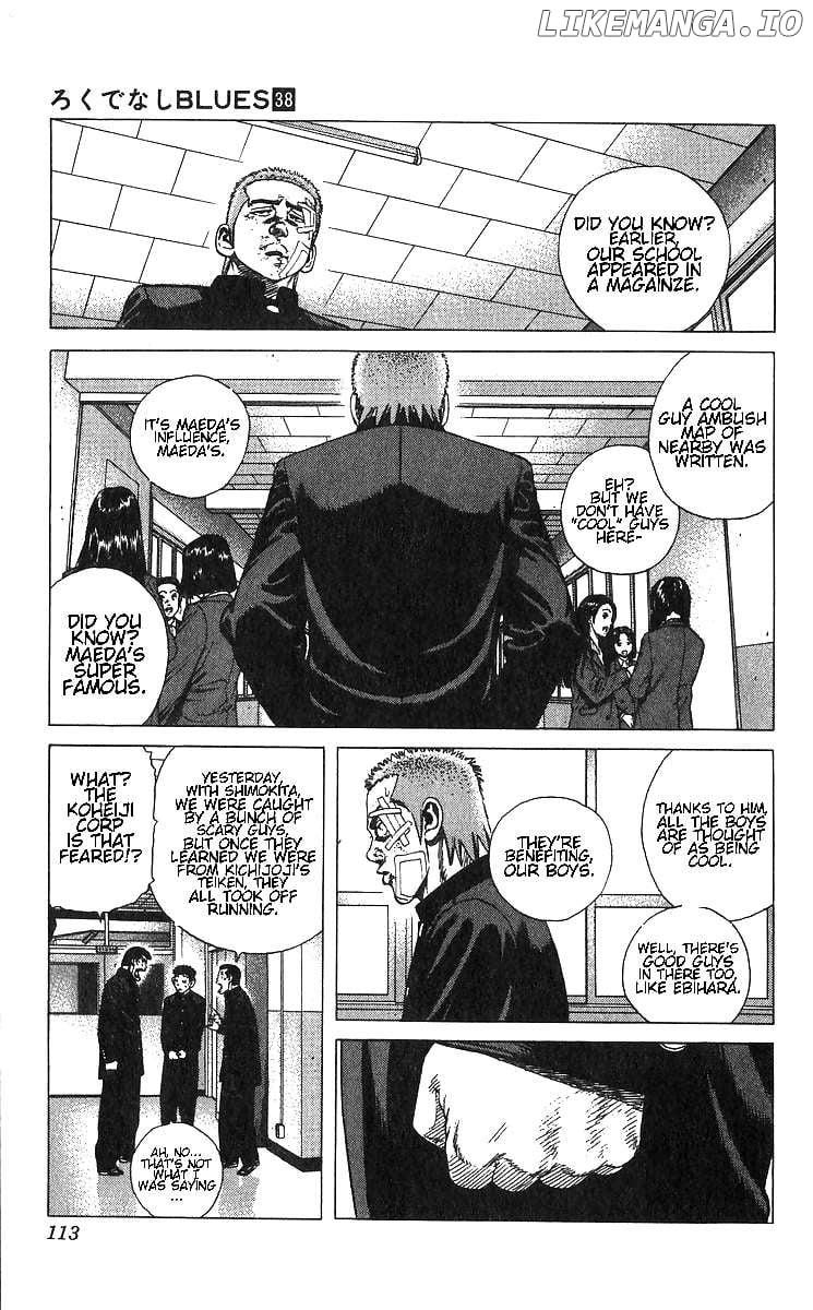 Rokudenashi Blues Chapter 374 page 5 - 