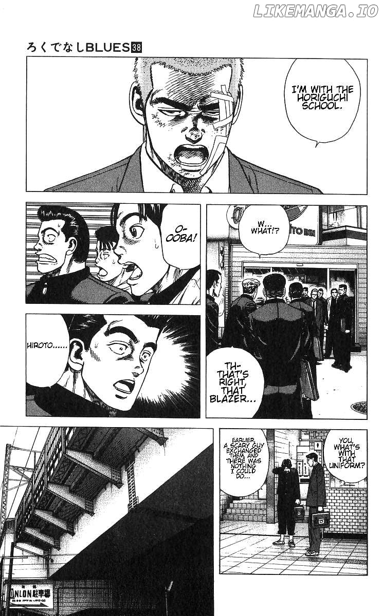 Rokudenashi Blues Chapter 374 page 9 - 