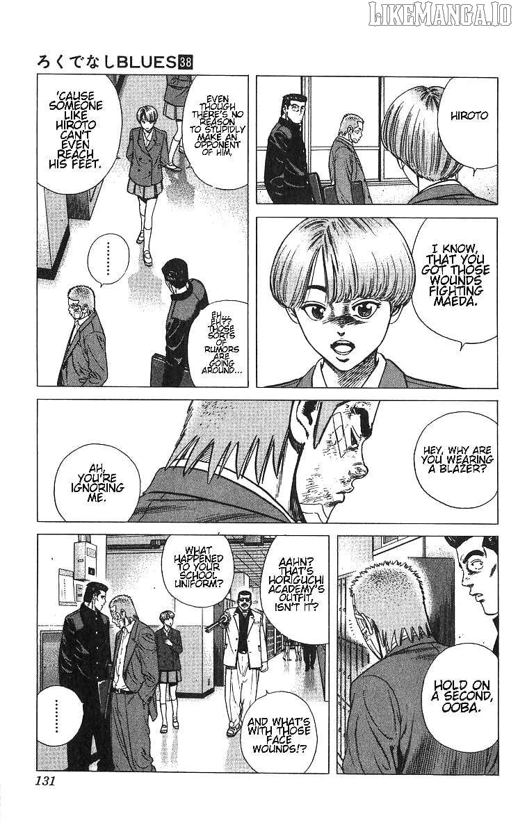 Rokudenashi Blues Chapter 375 page 4 - 