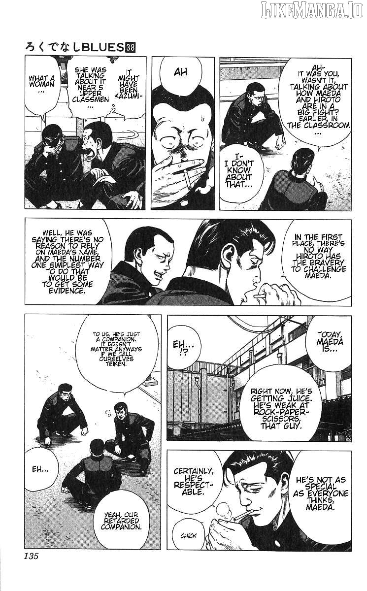 Rokudenashi Blues Chapter 375 page 8 - 