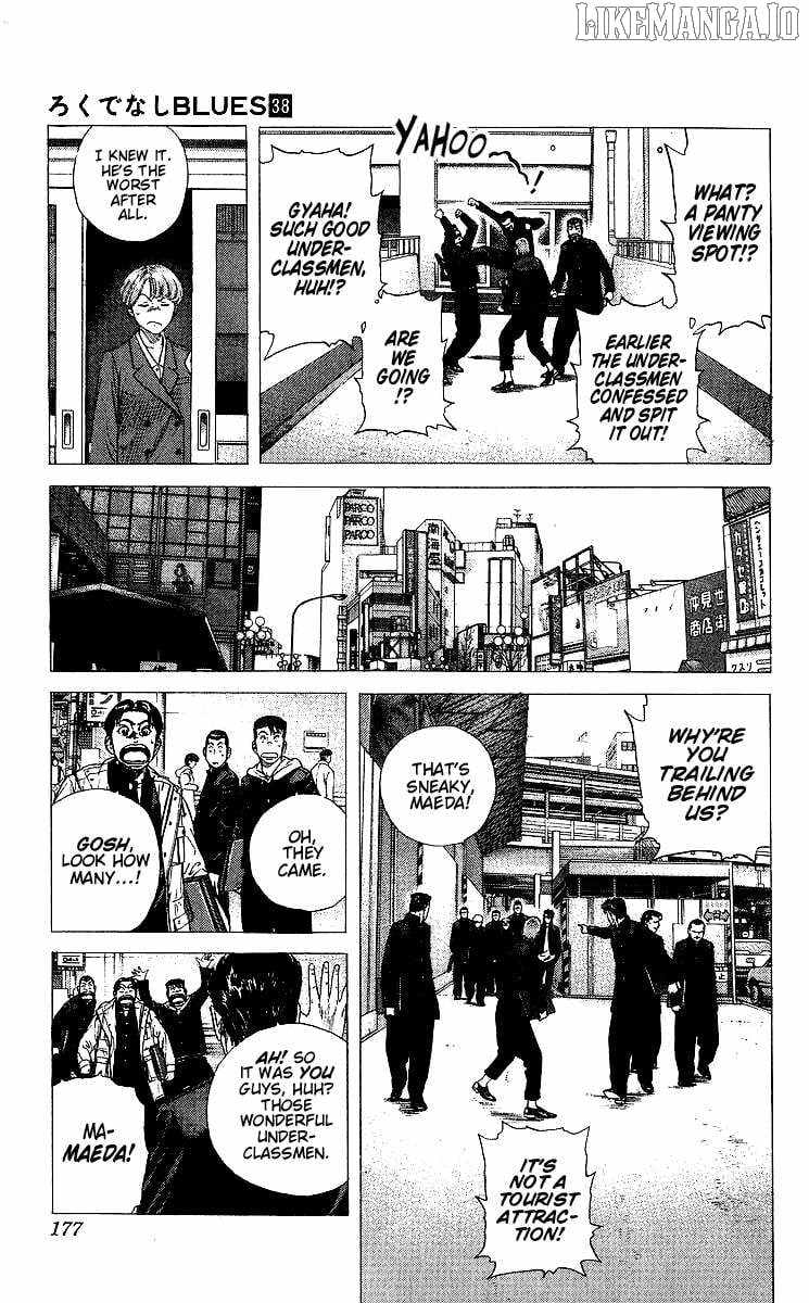 Rokudenashi Blues Chapter 377 page 12 - 