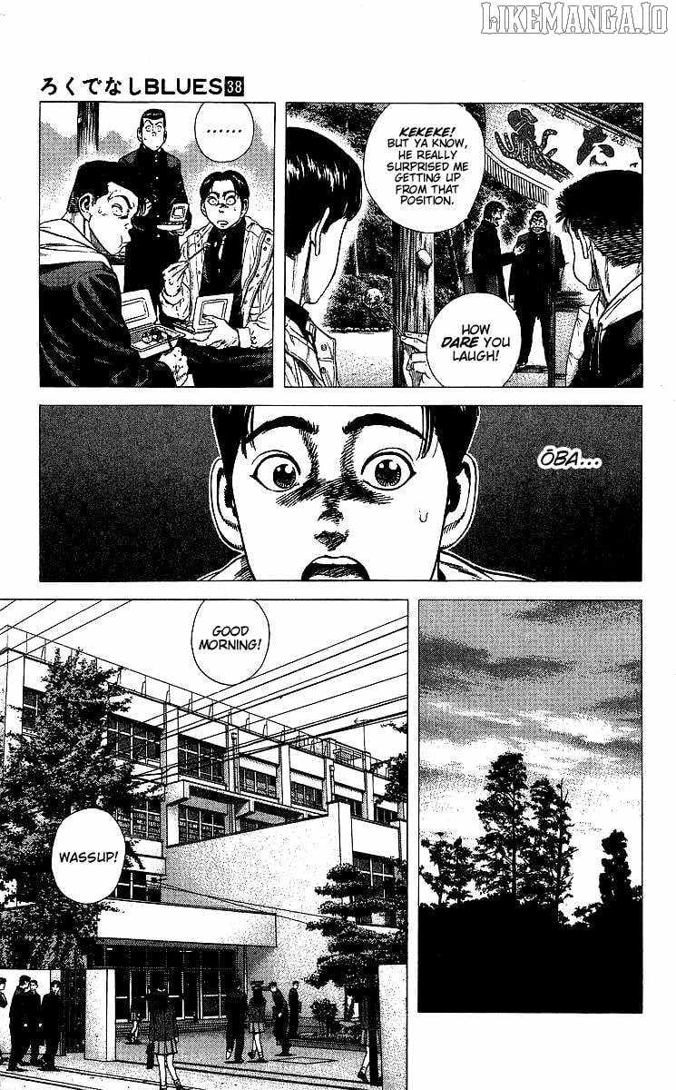 Rokudenashi Blues Chapter 377 page 8 - 