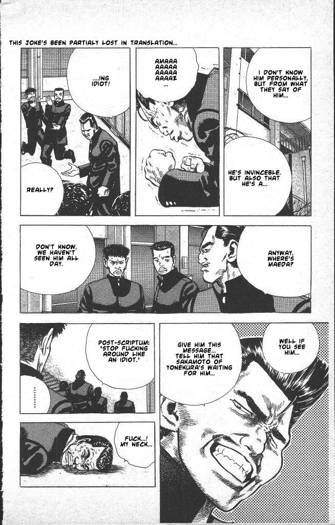 Rokudenashi Blues Chapter 38.1 page 15 - 