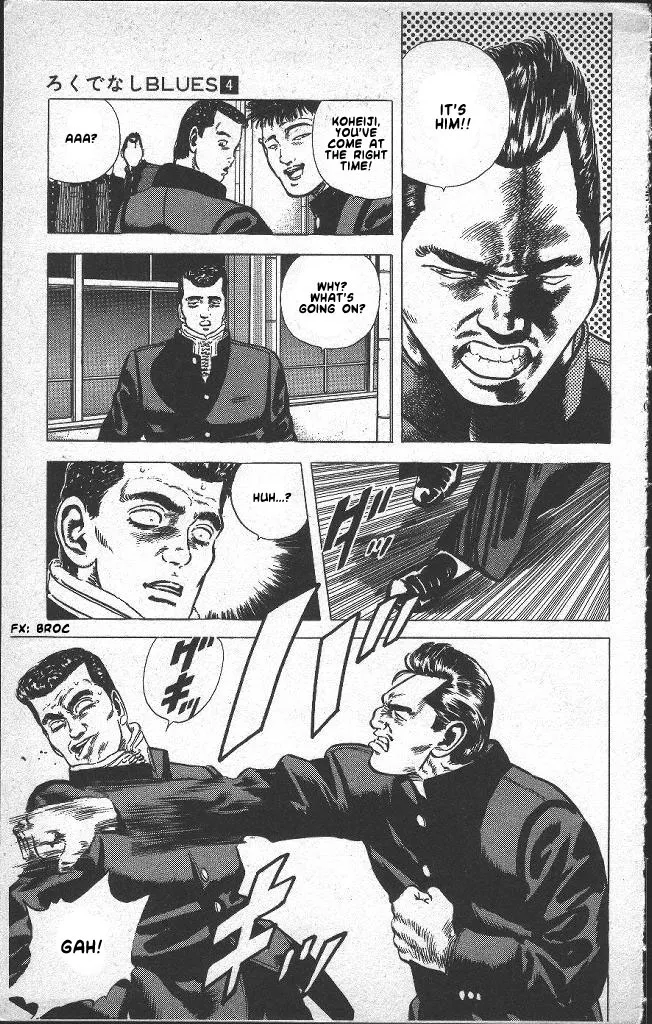 Rokudenashi Blues Chapter 38 page 12 - 