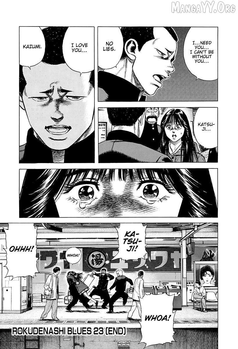 Rokudenashi Blues Chapter 387 page 21 - 