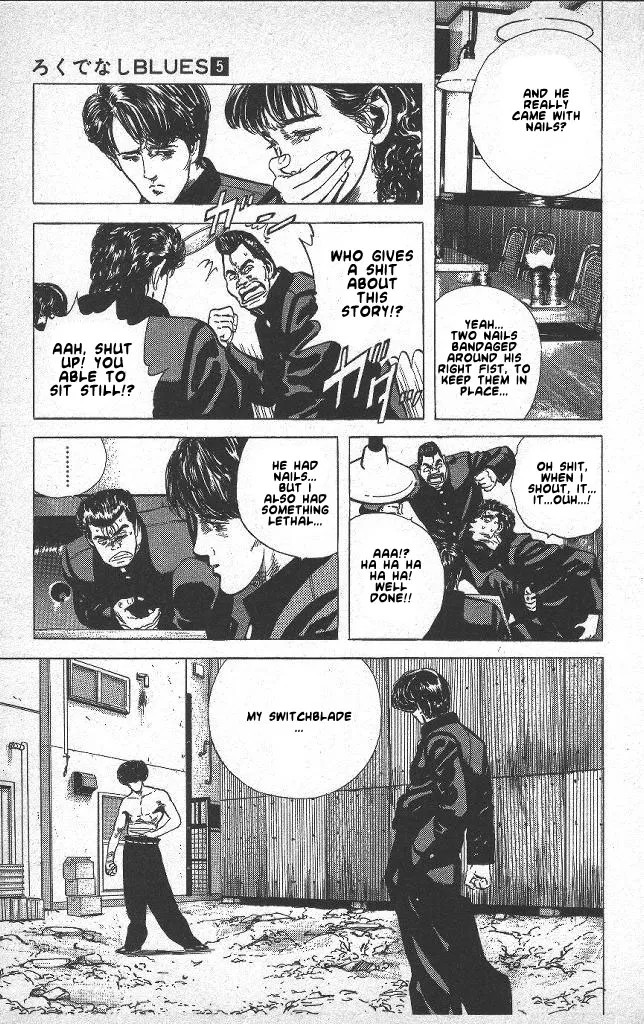 Rokudenashi Blues Chapter 40 page 14 - 