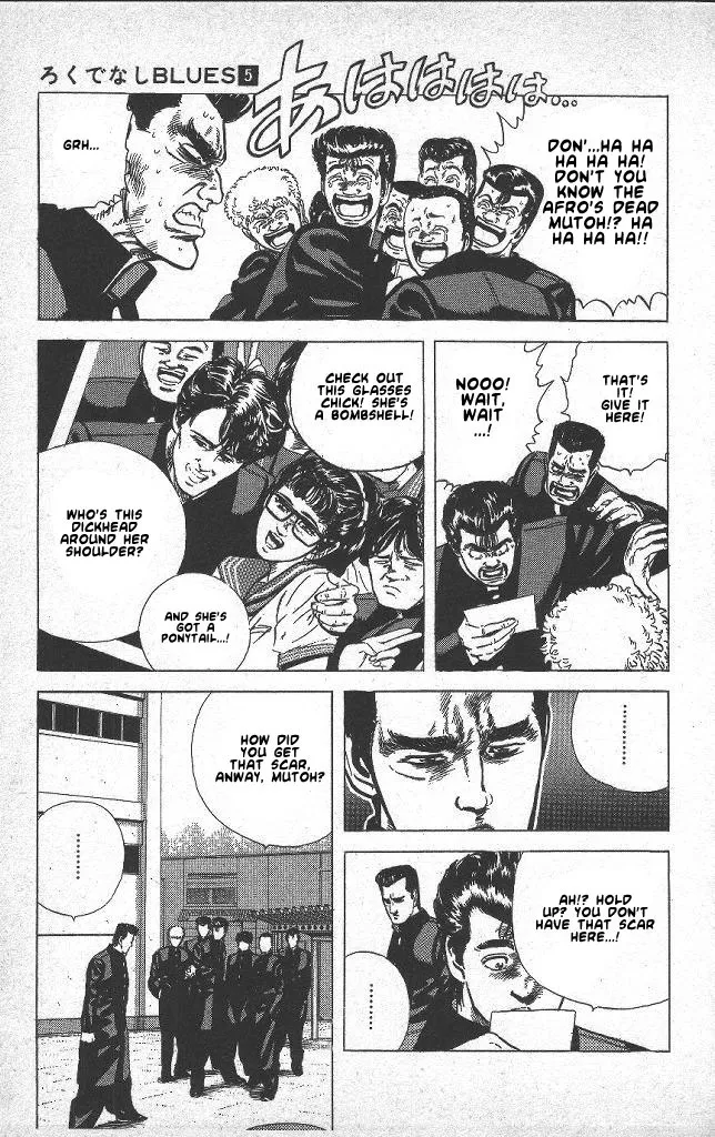 Rokudenashi Blues Chapter 40 page 4 - 