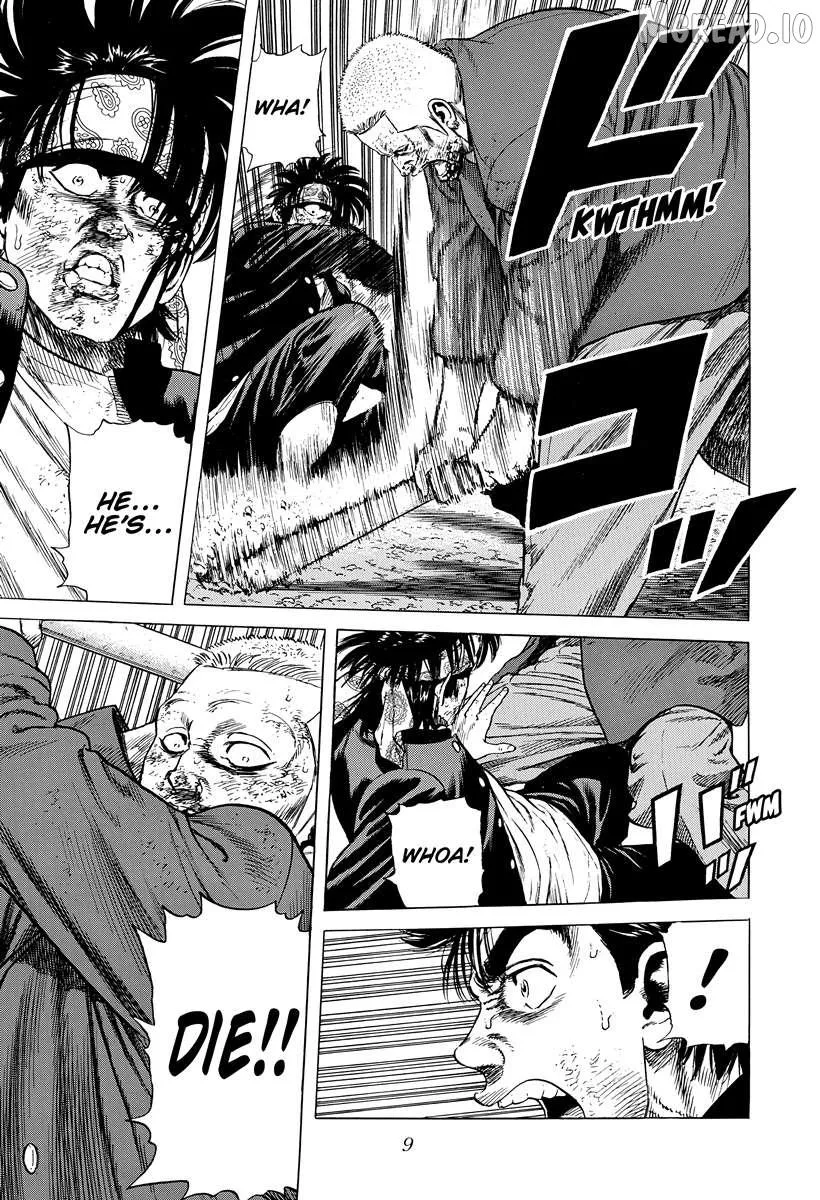 Rokudenashi Blues Chapter 406 page 8 - 