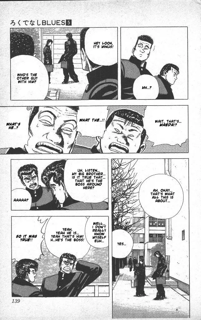 Rokudenashi Blues Chapter 45 page 15 - 
