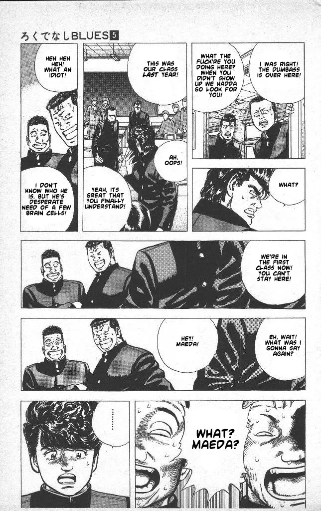 Rokudenashi Blues Chapter 45 page 5 - 