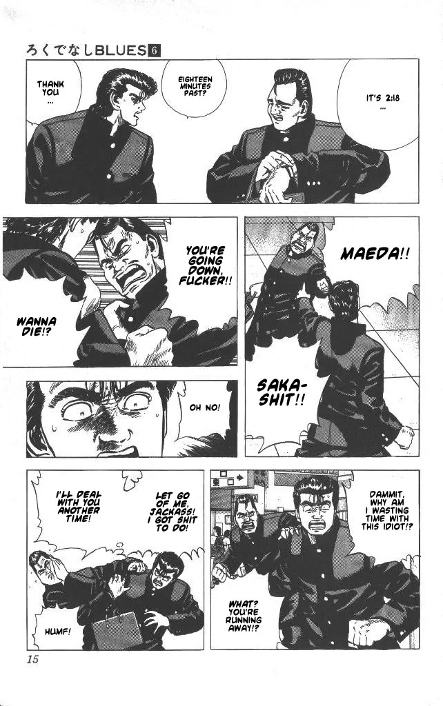 Rokudenashi Blues Chapter 49 page 14 - 