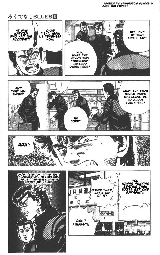 Rokudenashi Blues Chapter 49 page 16 - 