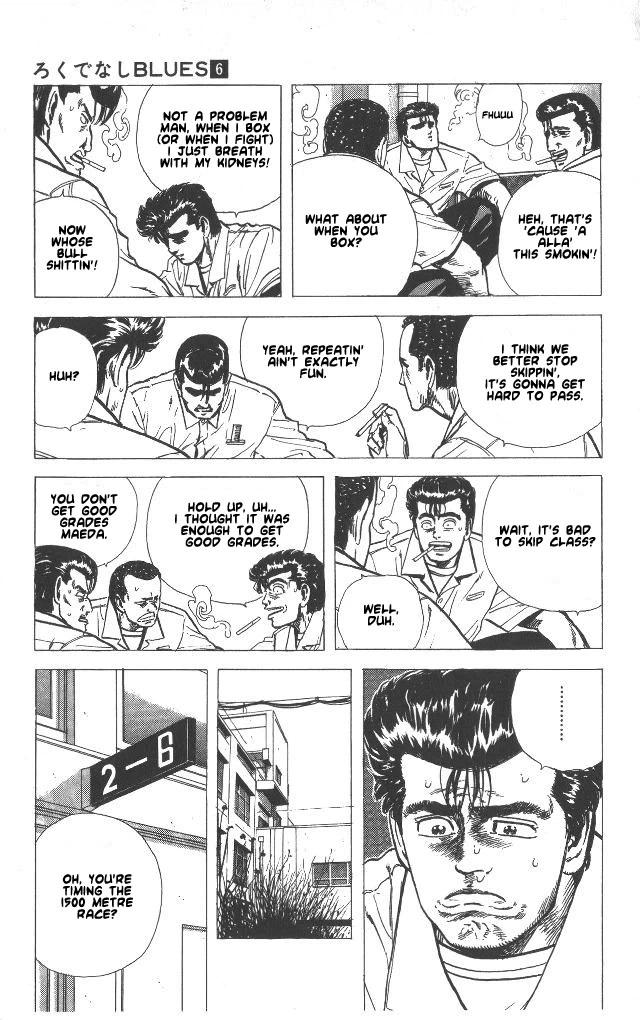 Rokudenashi Blues Chapter 55.1 page 4 - 