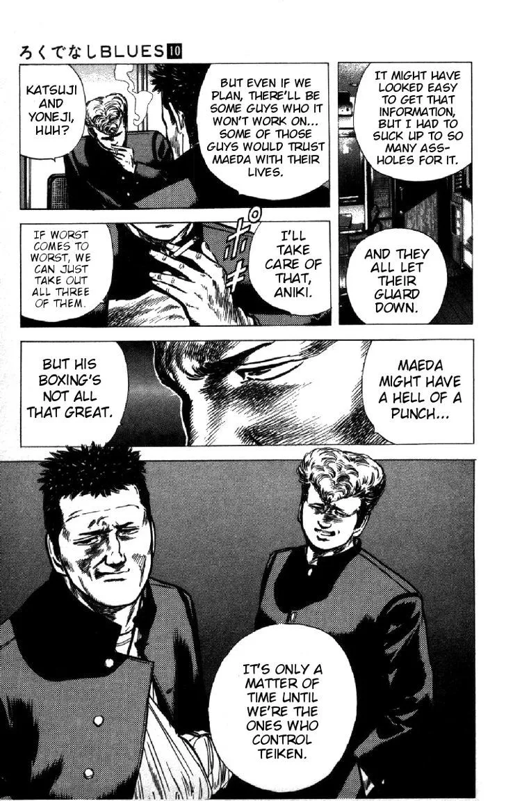 Rokudenashi Blues Chapter 92 page 19 - 