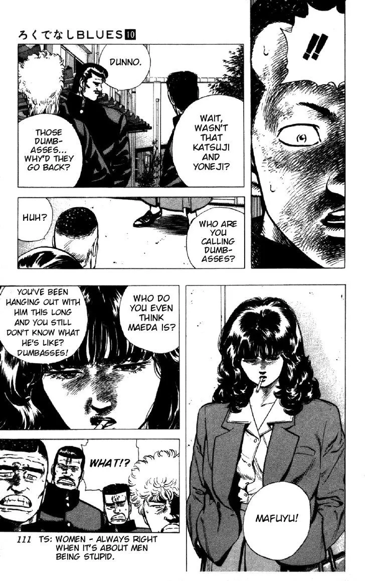 Rokudenashi Blues Chapter 93 page 24 - 